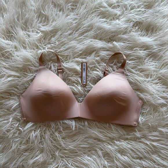 Skims Wireless Form T-shirt Bra Mica Size 42B - Picture 3 of 10